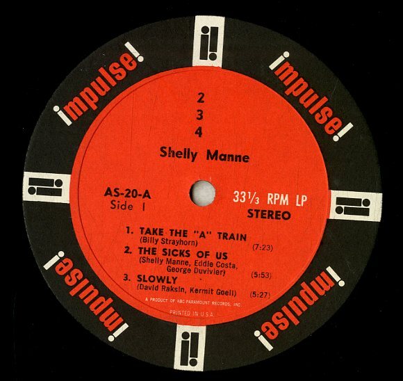 A00590339/LP/シェリー・マン (SHELLY MANNE)「2-3-4 (A-20・ハードバップ・クールジャズ)」_画像3