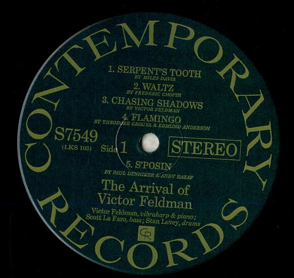 A00592352/LP/ヴィクター・フェルドマン「The Arrival Of Victor Feldman (S-7549・クールジャズ・バップ)」の画像3