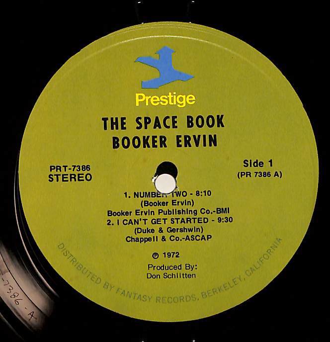 A00591443/LP/ブッカー・アーヴィン (BOOKER ERVIN)「The Space Book (PRT-7386・ハードバップ・モードジャズ・MODAL)」の画像3
