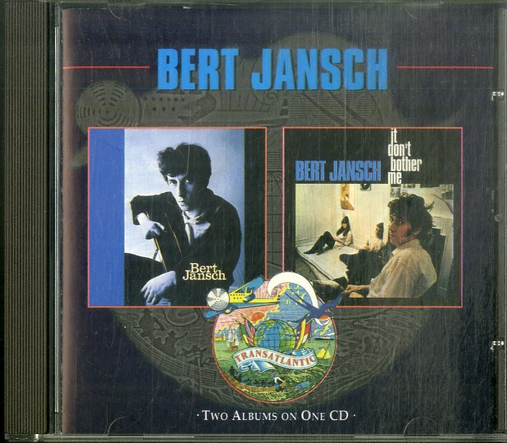 D00160695/CD/バート・ヤンシュ (ペンタングル・THE PENTANGLE)「Bert Jansch + It Dont Bother Me (GAS-0000407ESM-ACO・フォーク)」の画像1