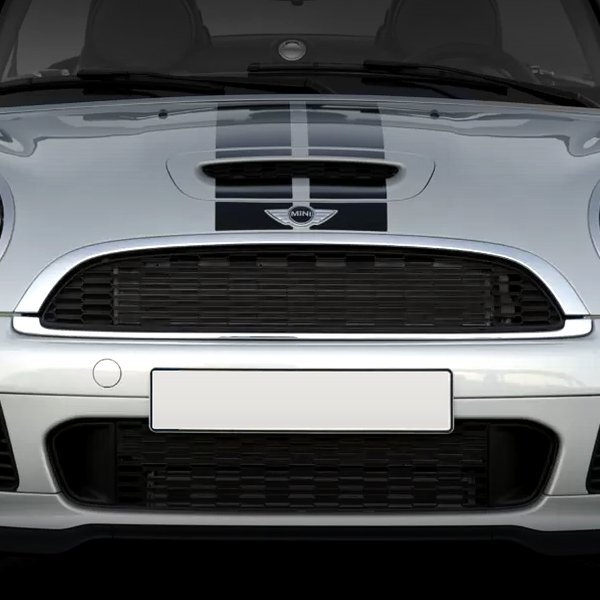 BMW MINI R55 R56 R57 R58 R59 ワン クーパー クーパーS JCW グリルアッパーモール エンジン フードモール メッキグリル 51132751040の画像4