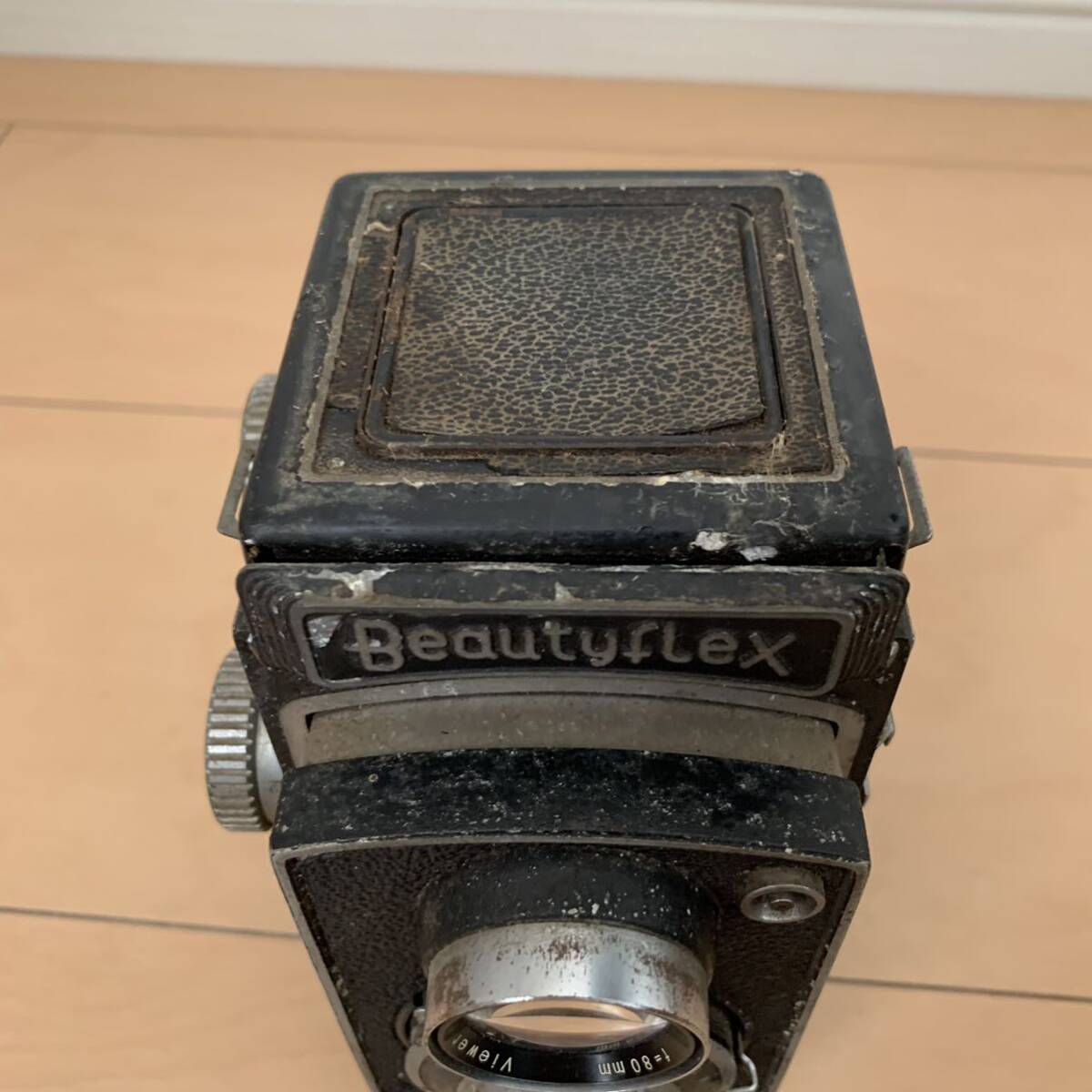m052）BEAUTY FLEX ビューティーフレックス 二眼レフフィルムカメラ 動作詳細未確認 ジャンク品の画像2