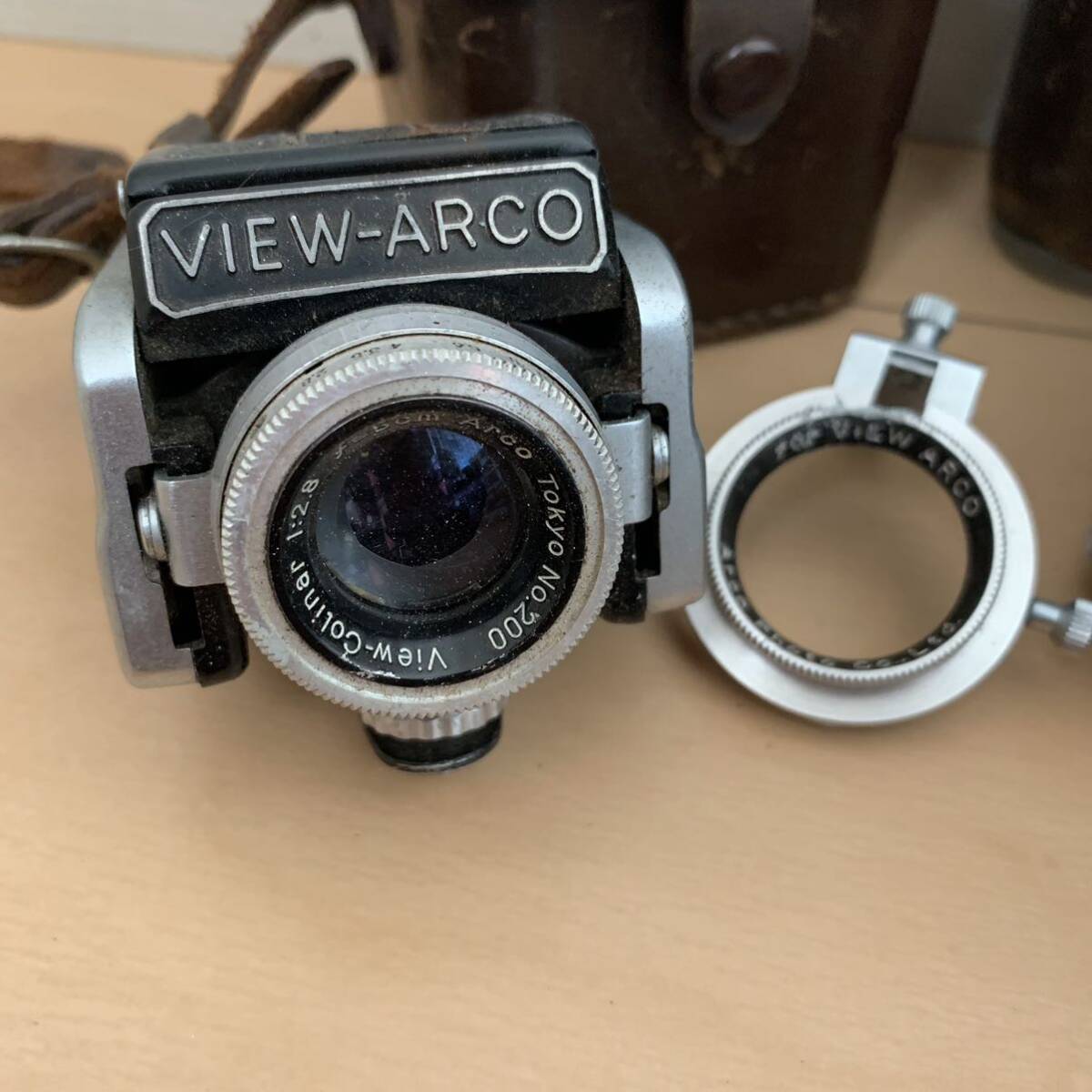 m075）ARCO Arco35 蛇腹カメラ フィルムカメラ アルコ レンジファインダーの画像7