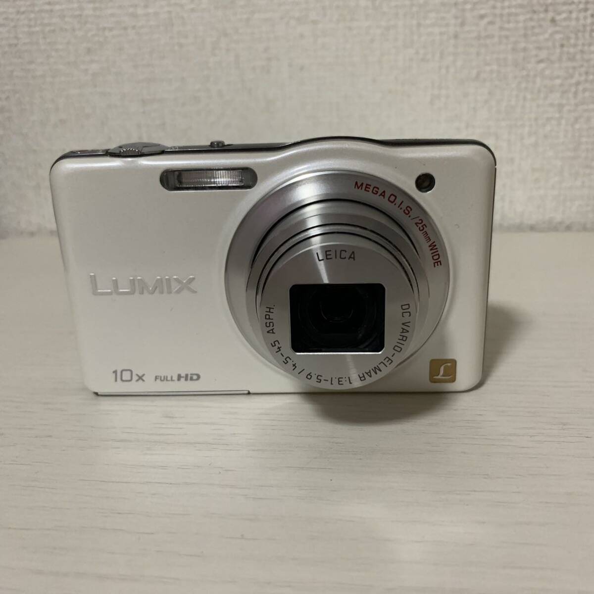 m084）動作品 Panasonic パナソニック LUMIX DMC-SZ7 コンパクトデジタルカメラ バッテリー付属の画像1