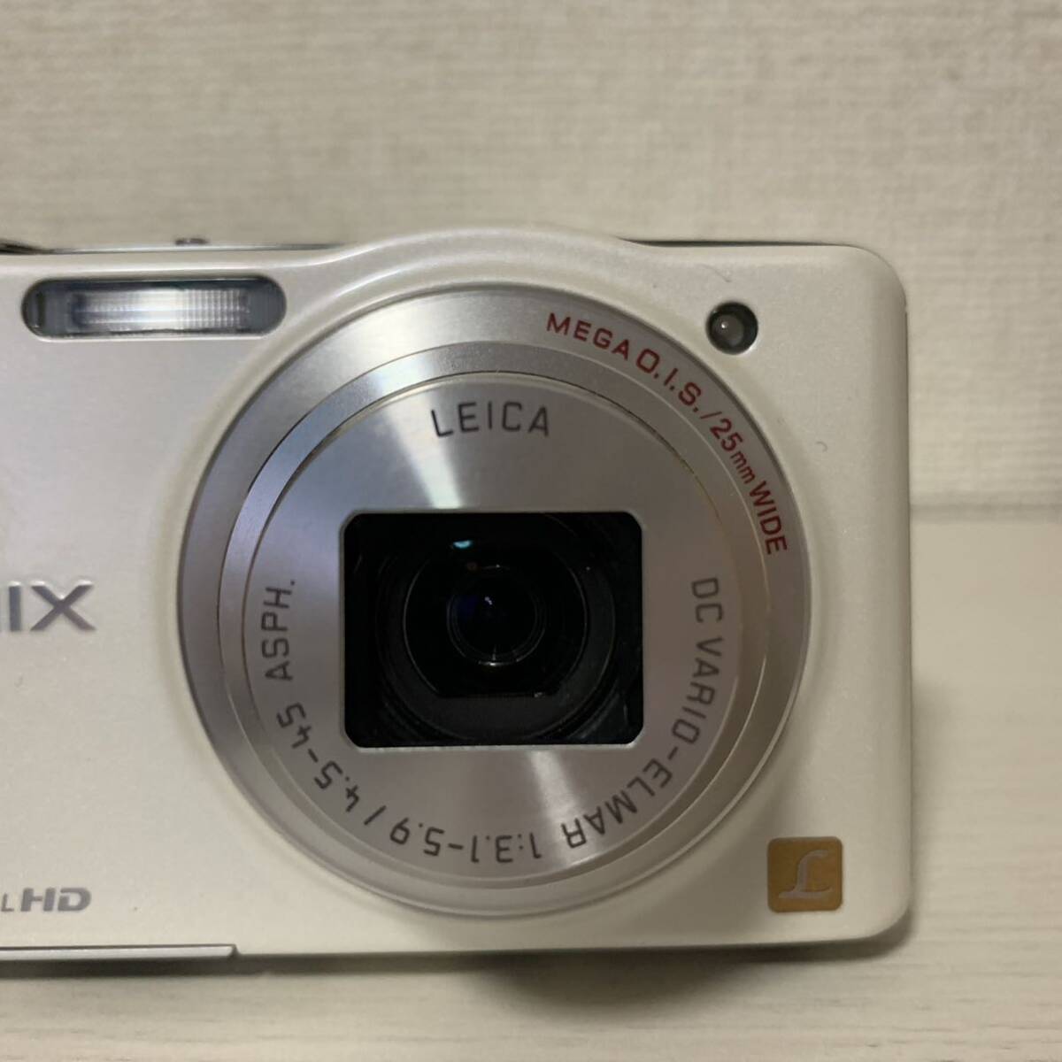 m084）動作品 Panasonic パナソニック LUMIX DMC-SZ7 コンパクトデジタルカメラ バッテリー付属の画像2