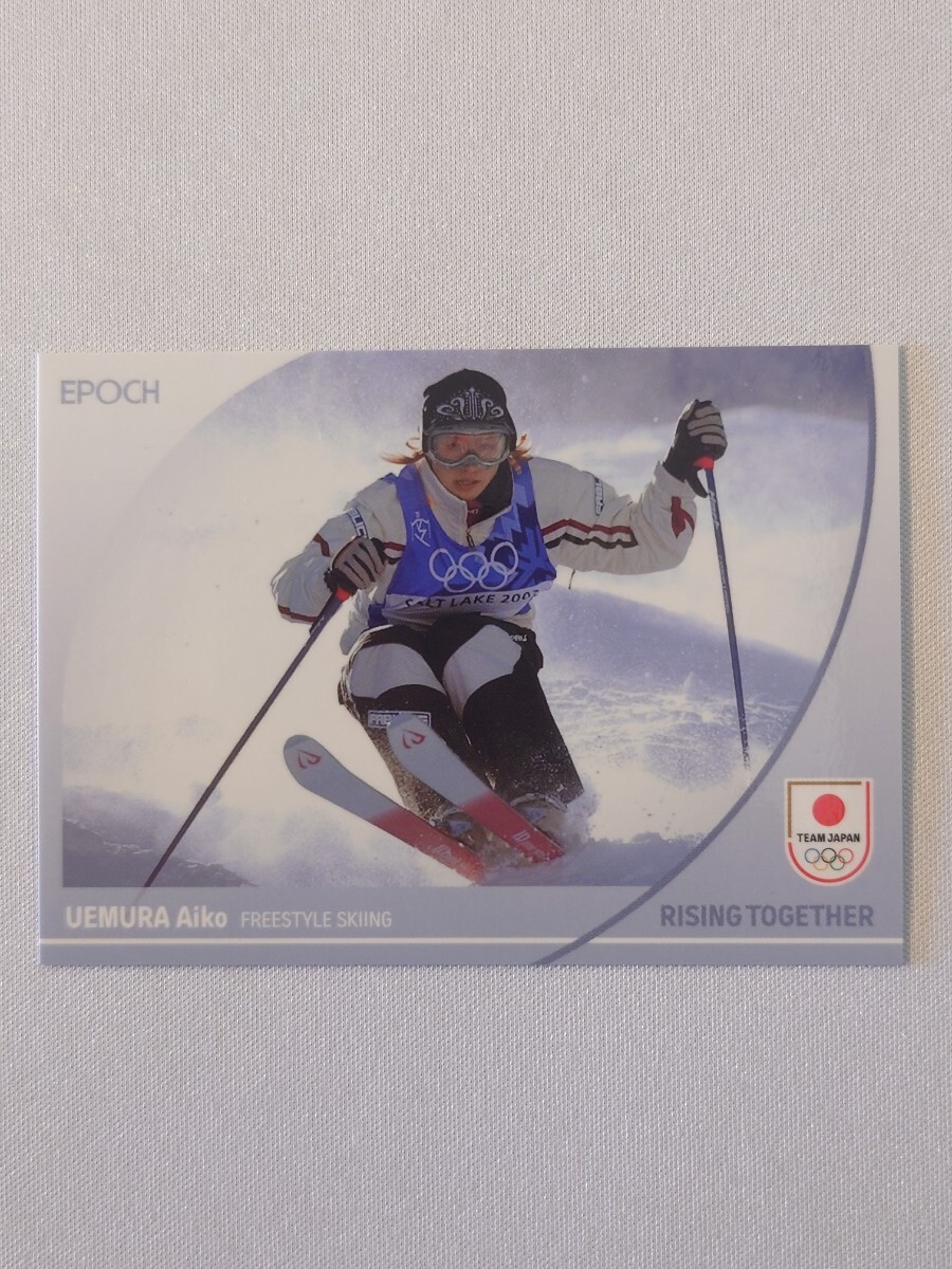 上村愛子 63 2024 TEAM JAPAN OFFCLAL TRADING CARDS WINTER OLYMPIANS プロモカード グッズ トレカ トレーディングカード EPOCH エポックの画像1