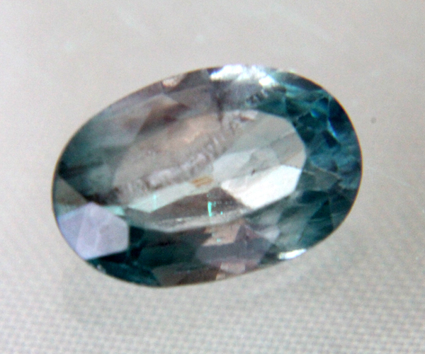 ![ super-discount ] proof ~Tag~ attaching natural oval natural green blue zircon 2.11ct[19]