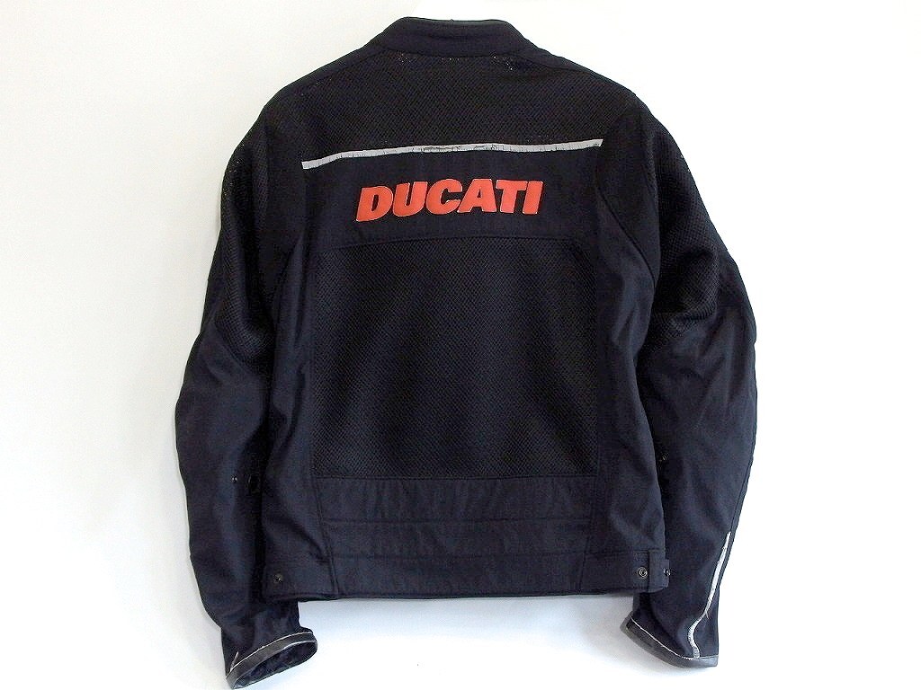 DUCATI　バイク用ジャケット　ライダースジャケット メンズ ブラック_画像9