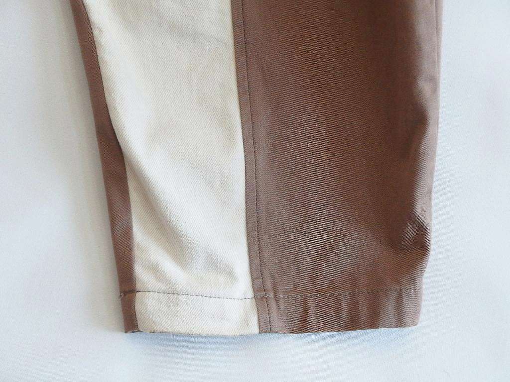 SEE BY CHLOE See by Chloe tuck wide pants bai color casual cotton pants * dirt equipped *38