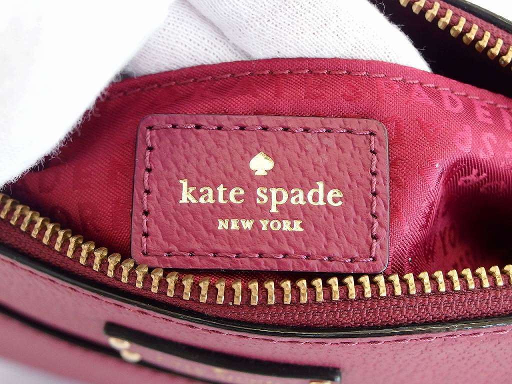 kate spade ケイトスペードニューヨーク ショルダーバッグ ポシェットバッグ パープル_画像7