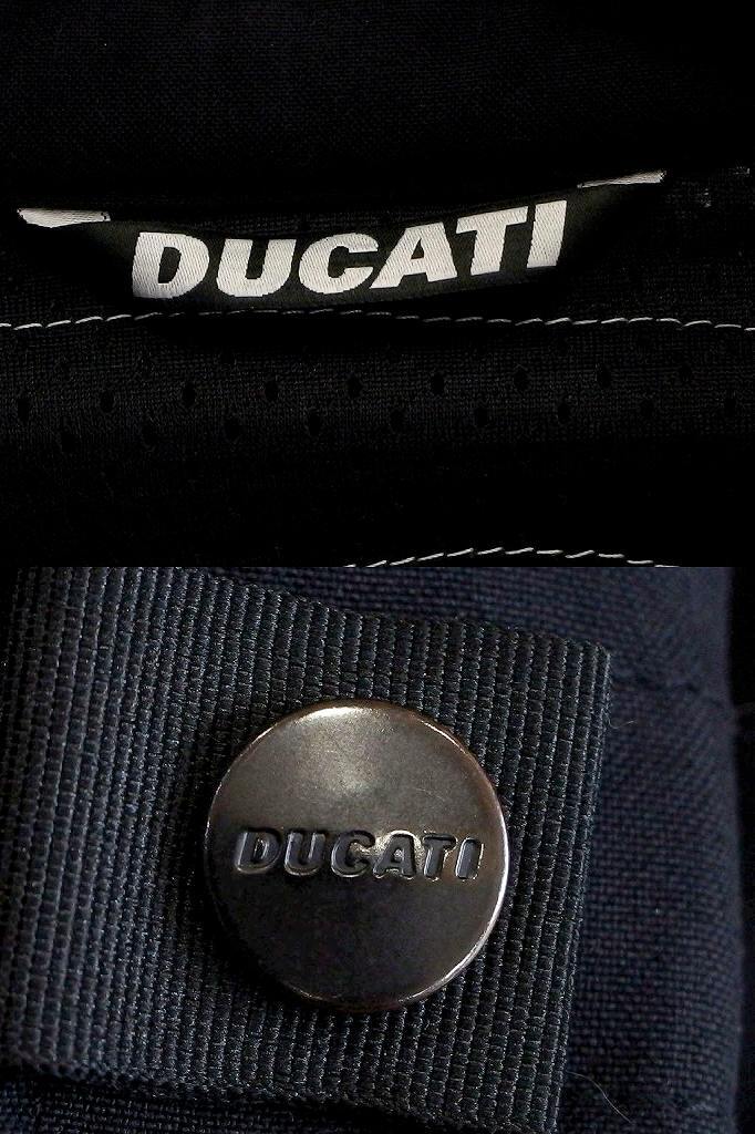 DUCATI　バイク用ジャケット　ライダースジャケット メンズ ブラック_画像4