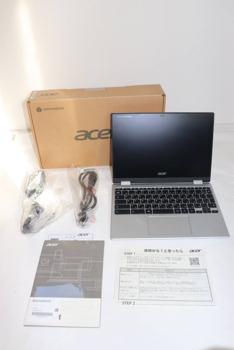 ◆Chromebook Acer 11.6型 ノートパソコン Spin 311 MediaTek M8183C 4GBメモリ 64GB eMMC 360°ヒンジ CP311-3H-A14Pの画像1