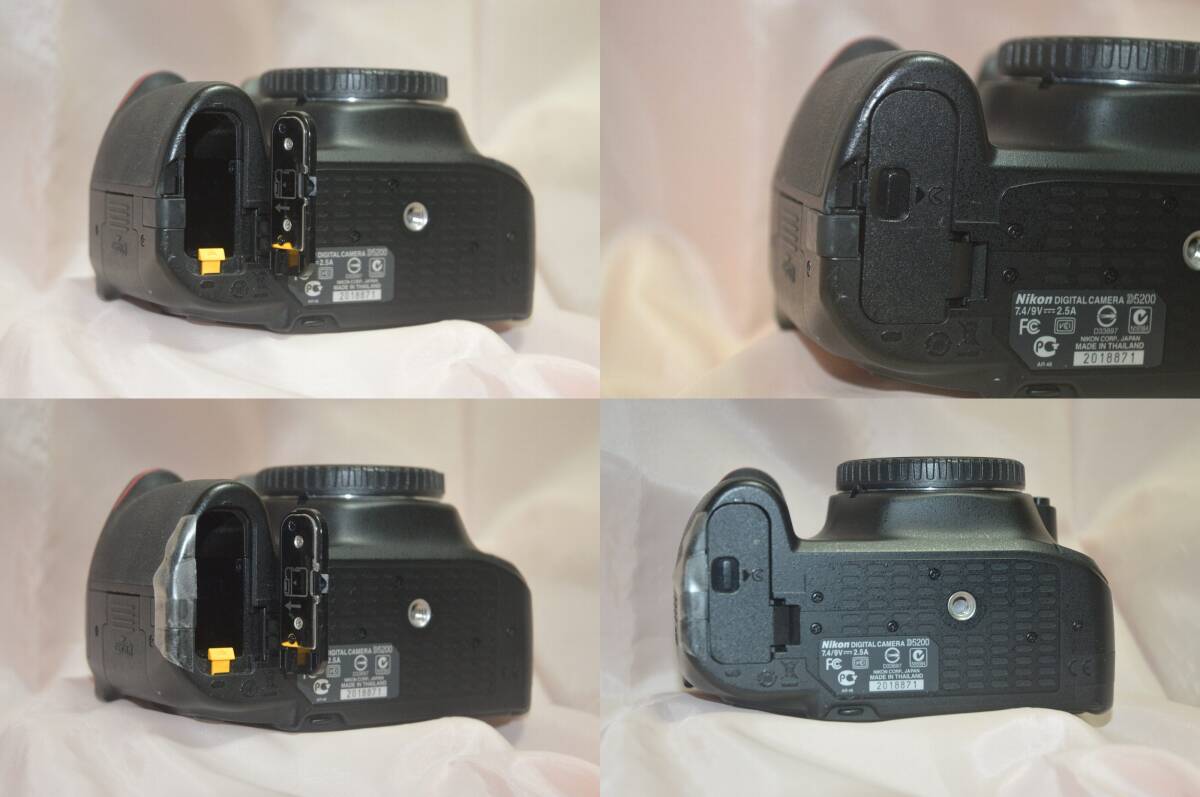 [ Junk ]NIKON D5200 body only Schott number approximately 8 thousand 2 100 sheets 