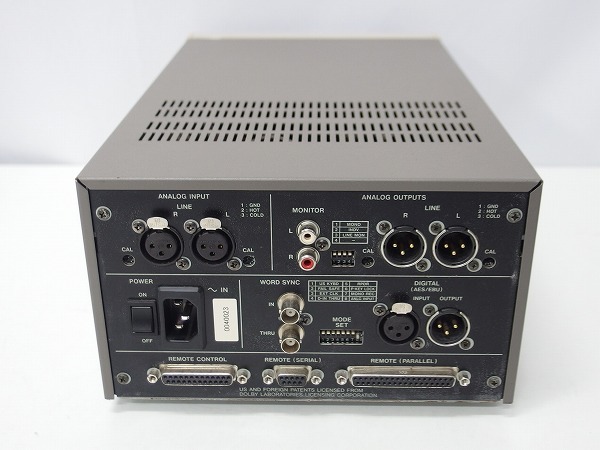 TASCAM MD-901R радиовещание / создание изображений для MD магнитофон рабочий товар *401851
