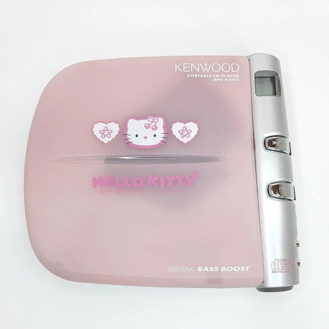  Hello Kitty портативный CD плеер KENWOOD DPC-KT103