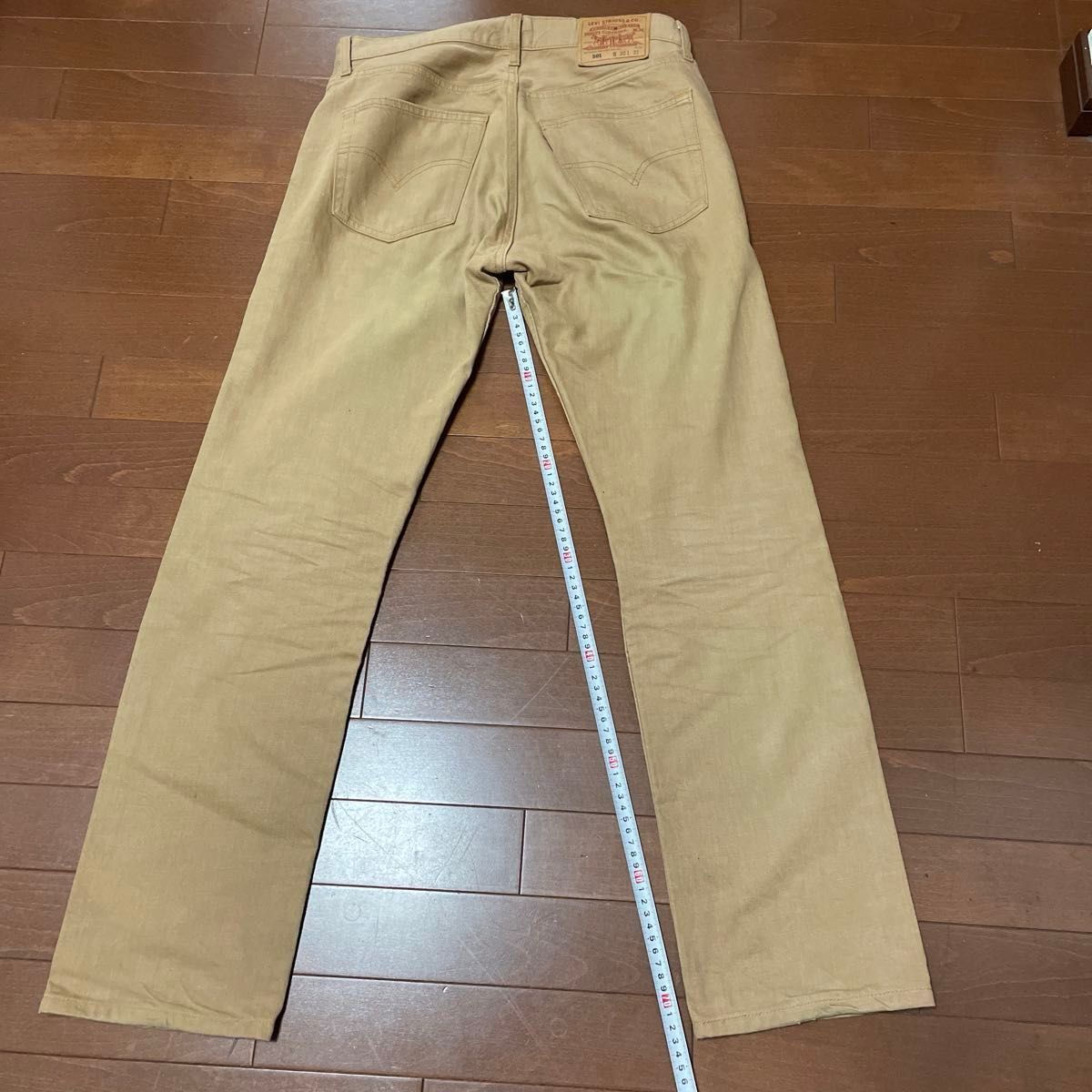 リーバイス501 カラーデニム キャメル色に近い色 レア W30 リーバイス501 カラーデニム キャメル色に近い色 レア W30