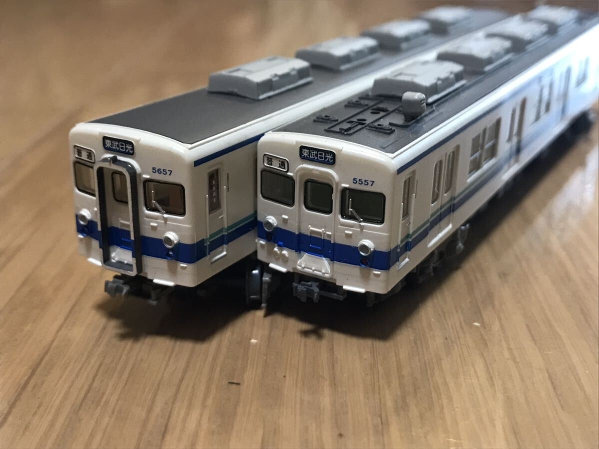 ◆◇【鉄コレ】 第27弾 東武鉄道 5050系 2両セット ジャンク品 鉄道コレクション◇◆の画像1