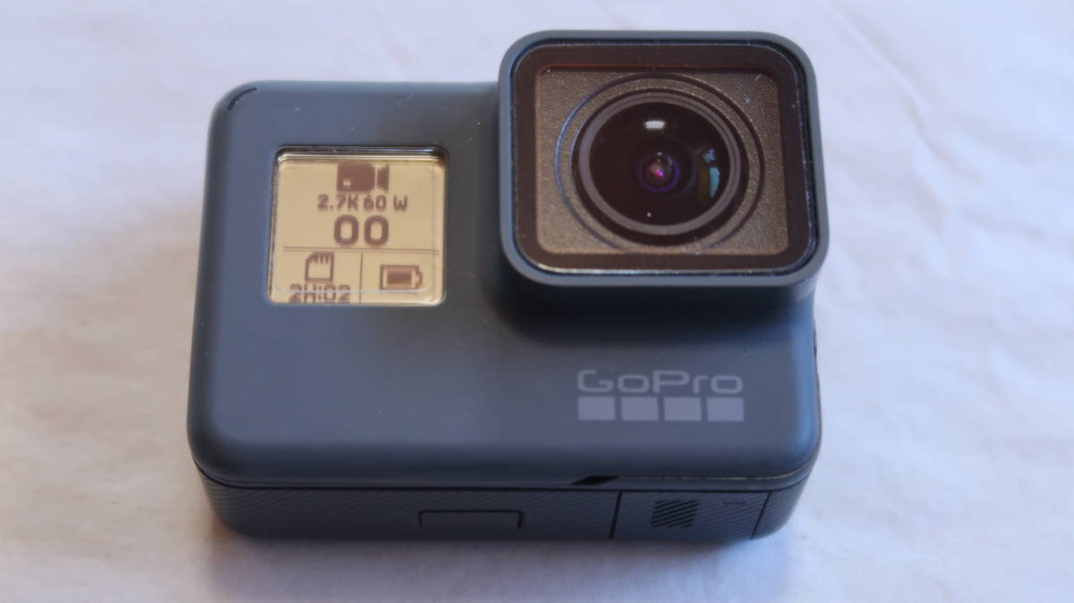  used beautiful goods GoPro HERO6 Black popular camera : accessory, battery set 