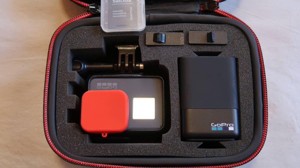  used beautiful goods GoPro HERO6 Black popular camera : accessory, battery set 