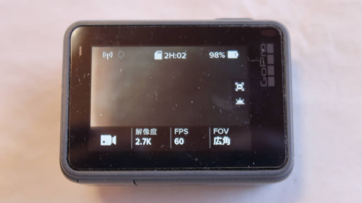  used beautiful goods GoPro HERO6 Black popular camera : accessory, battery set 