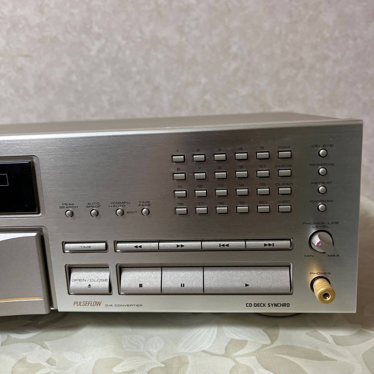 Pioneer パイオニア CDプレーヤー PD-T03 ★ジャンク★の画像3