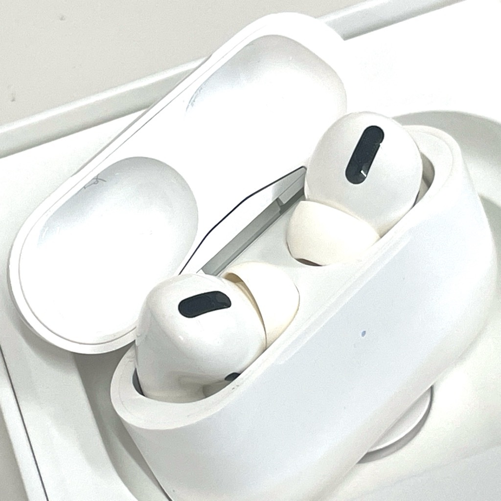 5572★Apple AirPods Pro ワイヤレスイヤホン アップル エアポッズ プロ 第一世代 MWP22J/A 動作初期化◎の画像4