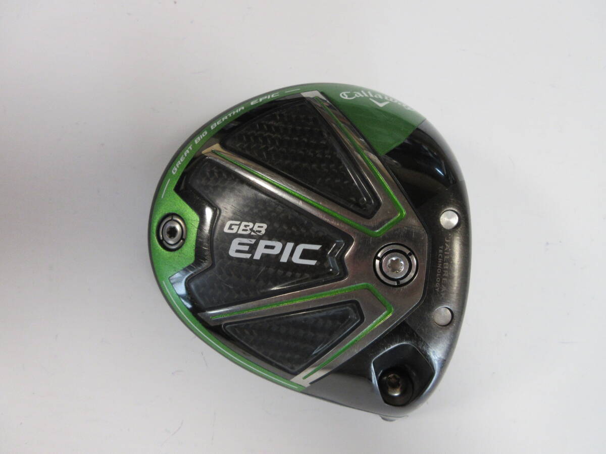 ★Callaway キャロウェイ GBB EPIC ドライバーヘッド 9.0°196g Z021★レア★激安★中古★ジャンク品★_画像1