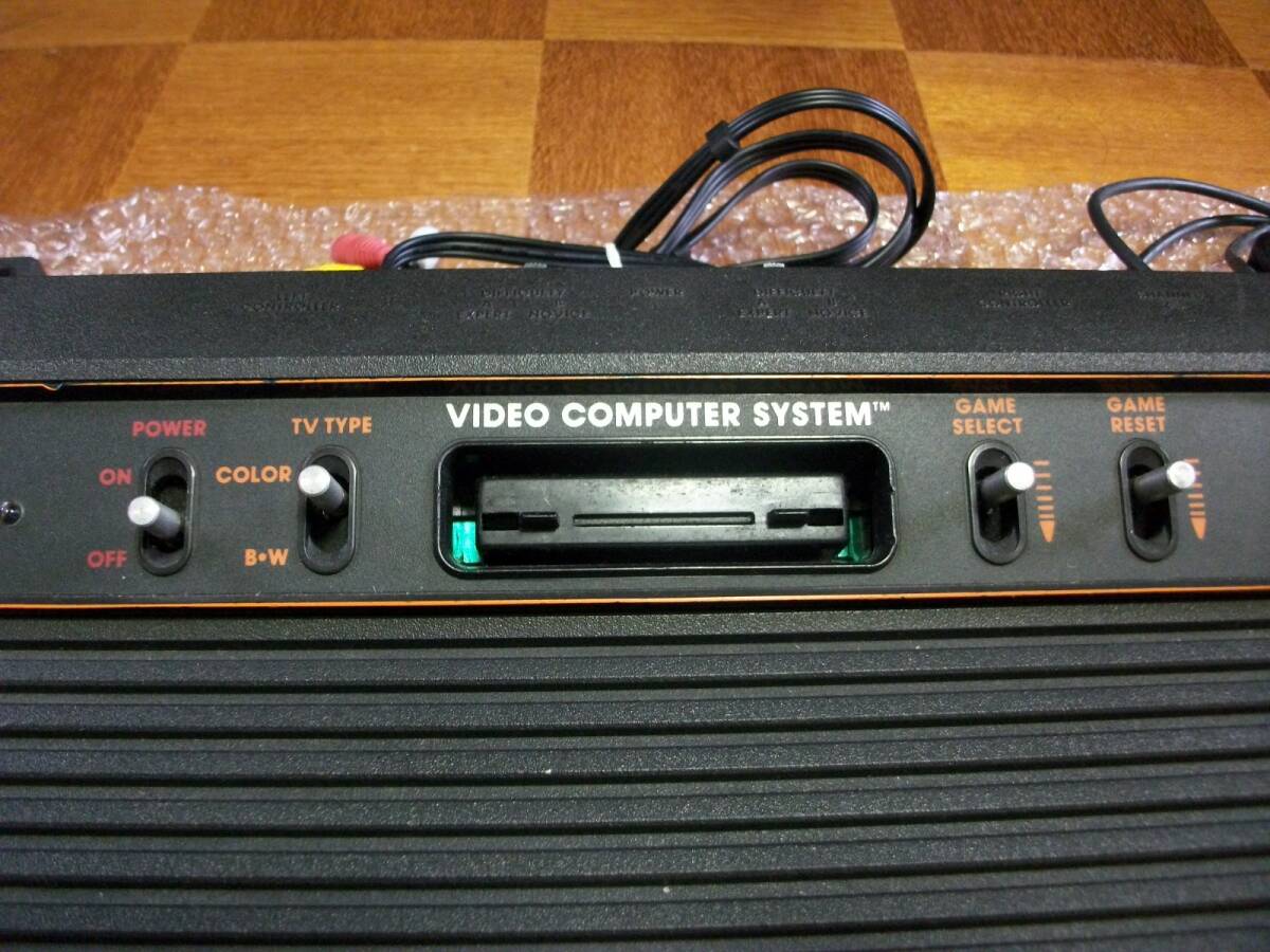 ATARI2600 アタリ2600 AV接続可 ソフト４本　_画像3