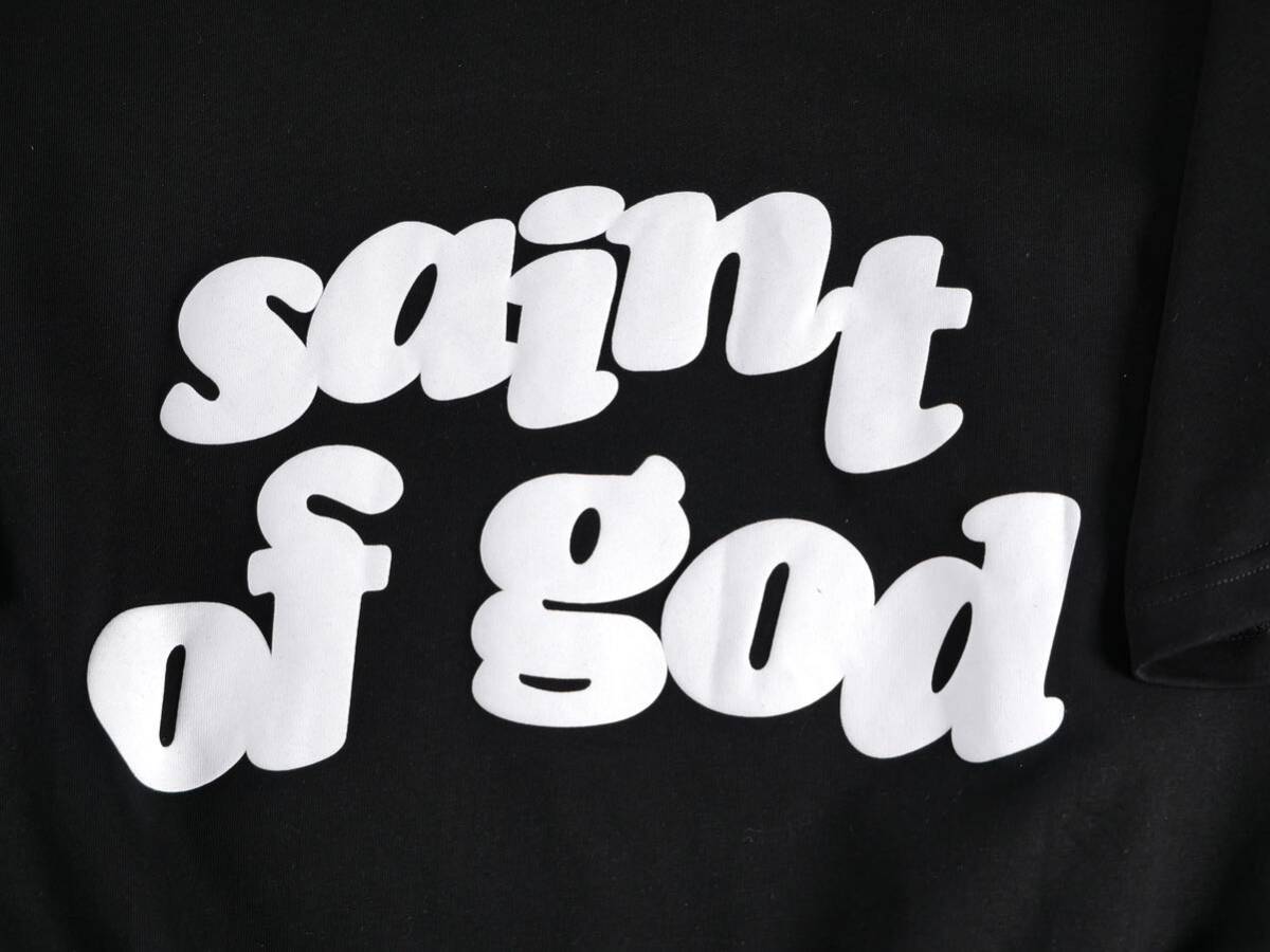 SAINTMICHAEL×Fear of God セントマイケル  フィアオブゴット ESSENTIALS（エッセンシャルズ） Tシャツ ブラック激レア Mサイズの画像2