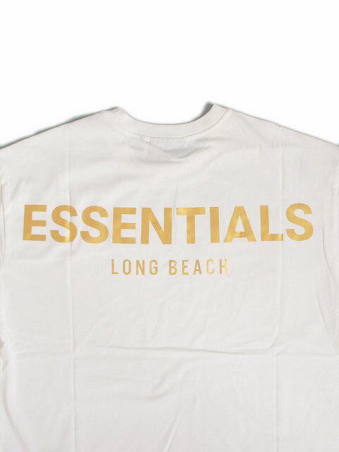 FOG ESSENTIALS【エッセンシャルズ】 FEAR OF GOD フィアオブゴッド LONG BEACH 限定 半袖 Tシャツ Lサイズ_画像4