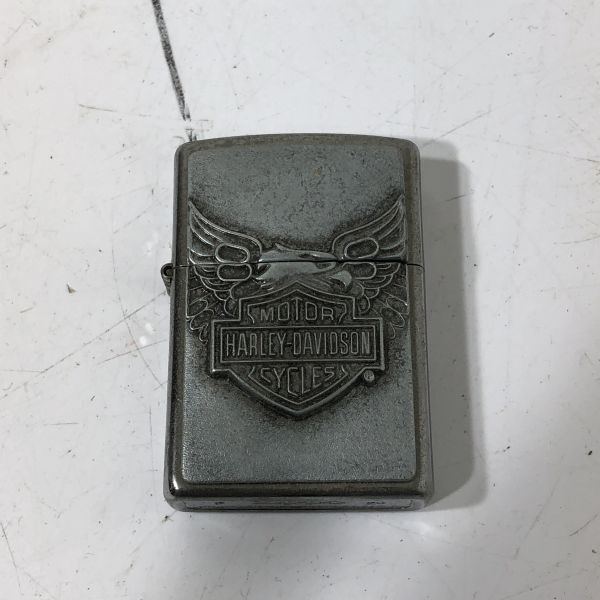 【送料無料】ZIPPO HARLEY-DAVIDSON MOTOR CYCLES ジッポ ライター ハーレーダビッドソン 未検品 AAA0301小5001/0404_画像1