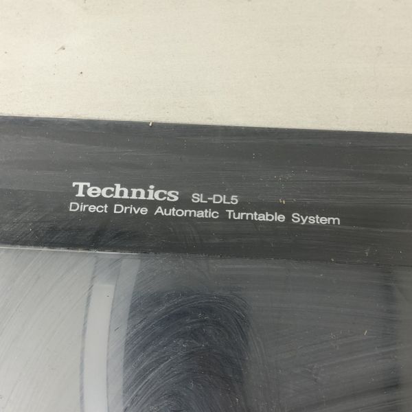 Technics テクニクス ターンテーブル SL-DL5 通電確認済み AAL0208大3538/0404_画像3