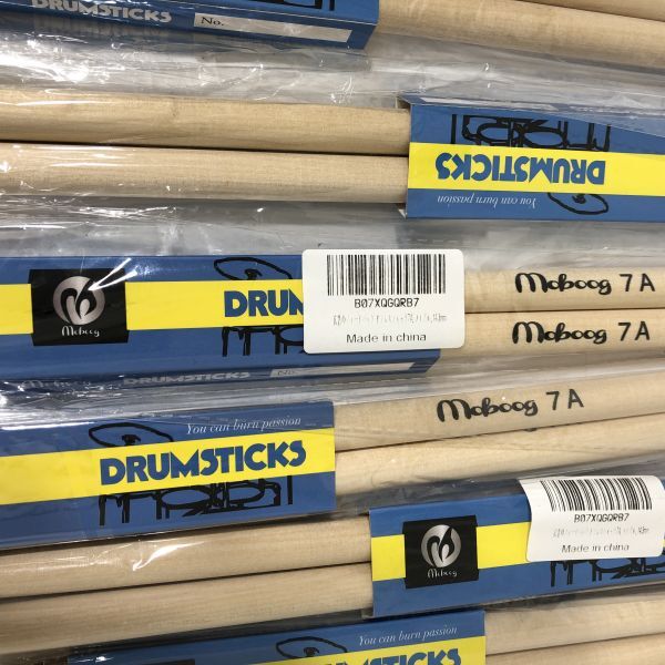 [ unused goods ]moboog drum stick 7A 10 pair together AAA0001 small 5108/0418