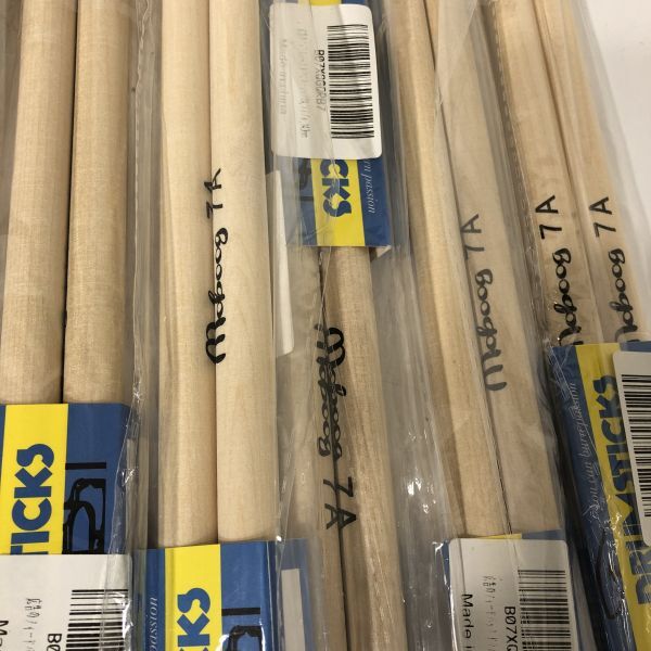 [ unused goods ]moboog drum stick 7A 10 pair together AAA0001 small 5107/0418