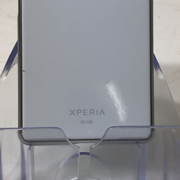 初期化済み SONY ソニー Xperia SO-02L ホワイト docomo SIMロック解除済み 送料無料 AAL0403小5185/0425の画像5