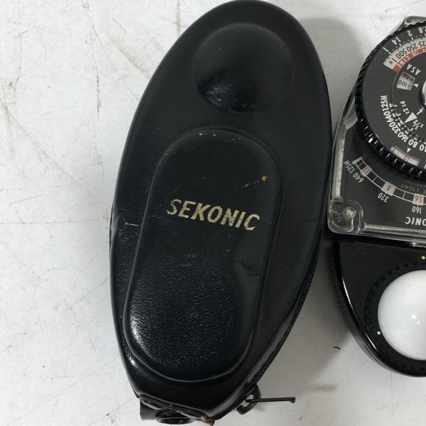 SEKONIC セコニック STUDIO DELUXE スタジオデラックス L-398 露出計 動作未確認 AAL0403小5168/0425の画像3