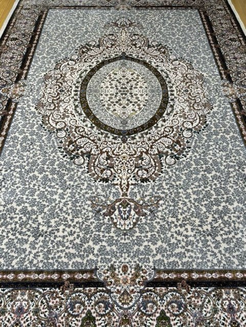 新品 百貨店展示品 Negin Mashhad Helel工房 シルク100% 最高峰 新品 百貨店展示品 Negin Mashhad Helel工房 シルク100% 最高峰