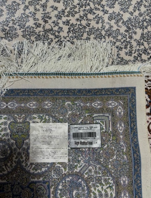 新品 百貨店展示品 Negin Mashhad Helel工房 シルク100% 最高峰 新品 百貨店展示品 Negin Mashhad Helel工房 シルク100% 最高峰