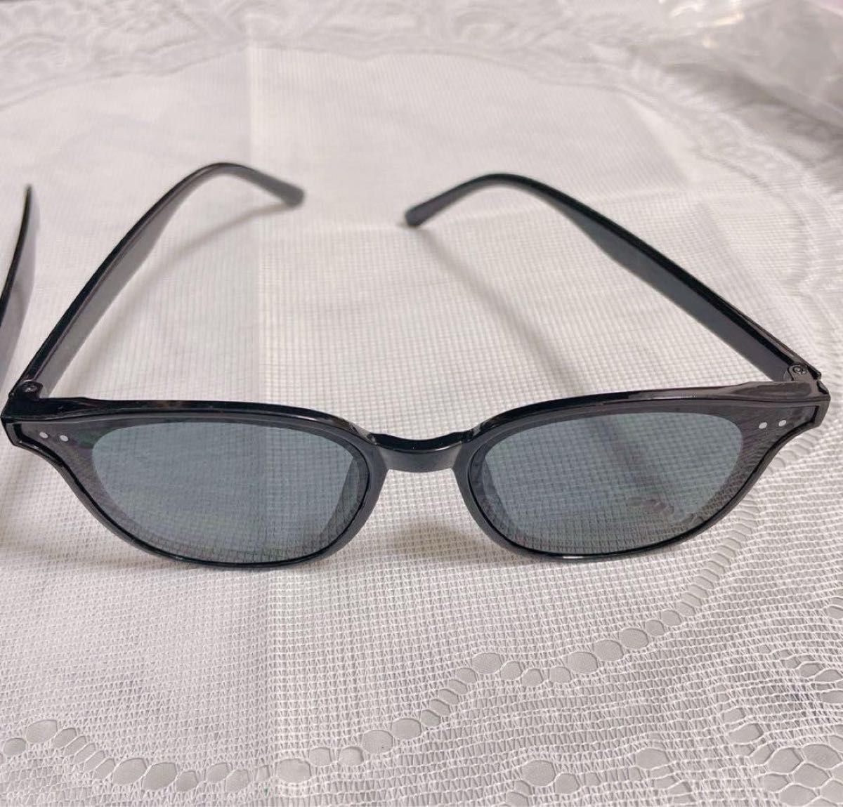 サングラス メンズ レディース 眼鏡 芸能人愛用 メガネ 男女兼用 2セット ブラック ブラウン