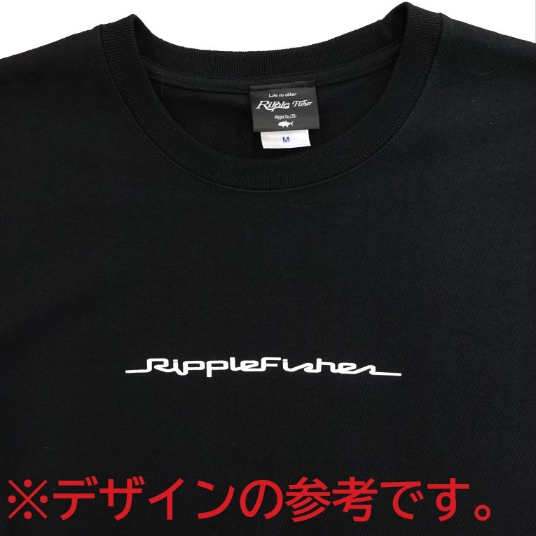 リップルフィッシャー 2024 オリジナル Tシャツ ブラック 3L XXLの画像3