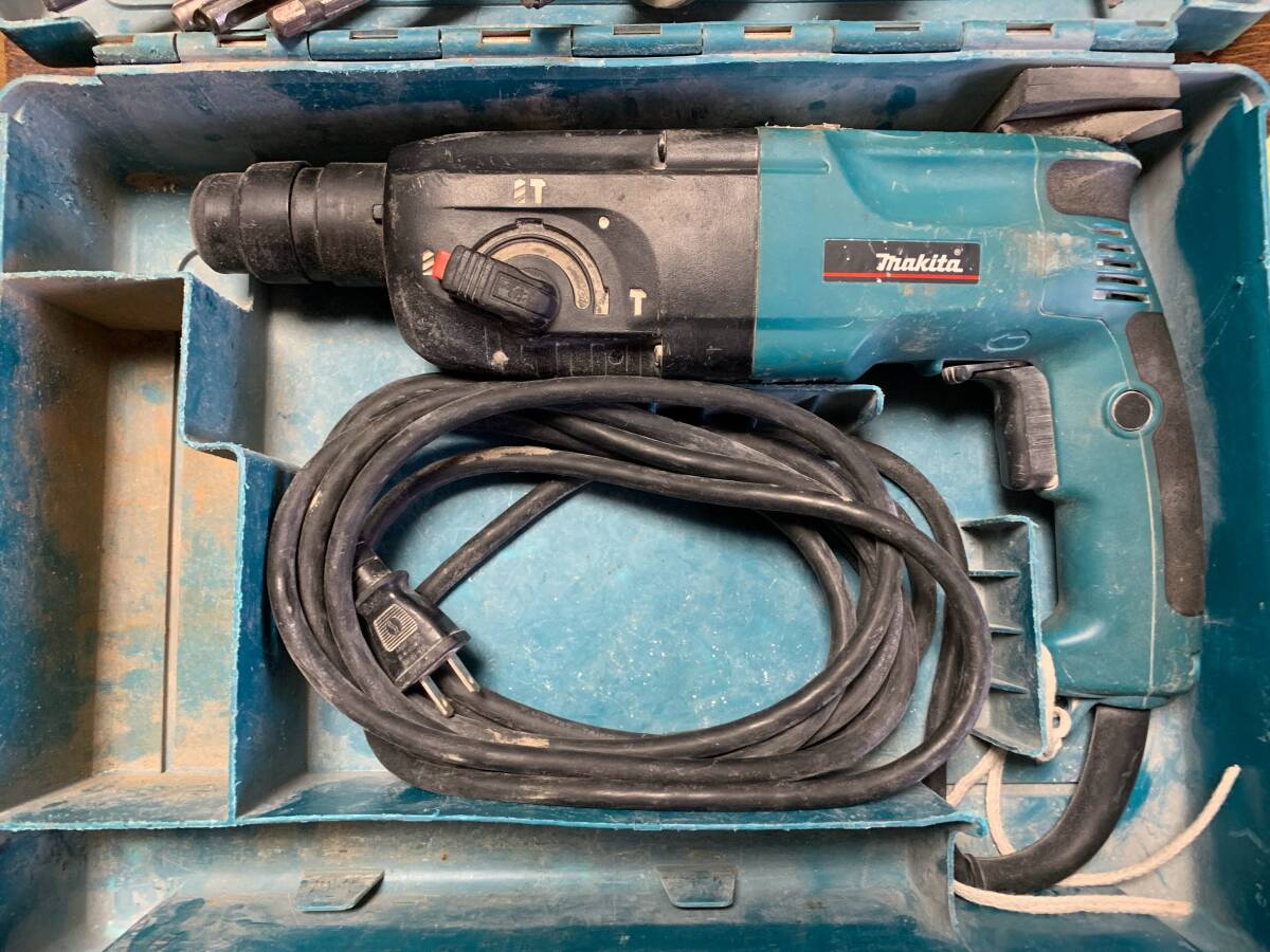 Makita】マキタ24mmハンマドリルキリたくさん付き即実戦投入可【HR2450F】_画像2