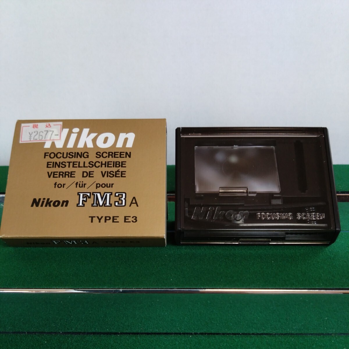 ニコン　ファインダースクリーンＦＭ３Ａ　NIKON FOCUSING SCREEN TYPE E3　撮影用品　_画像3