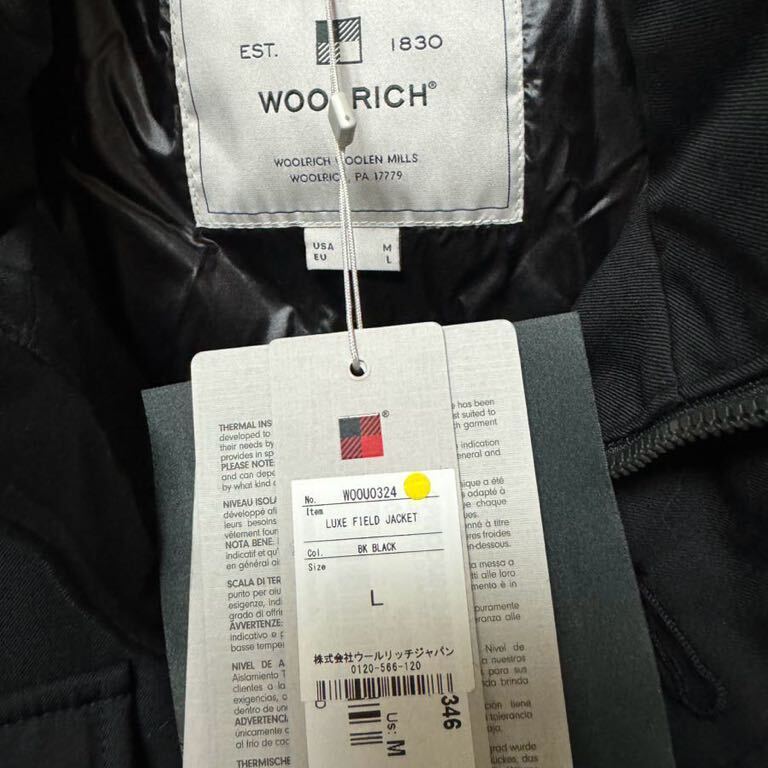 新品 WOOLRICHウールリッチLUXE FIELD JACKET 定価9万7900円 M-51 M-65の画像4