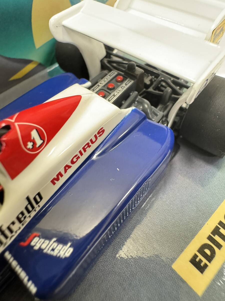 （3）ミニチャンプス 1/43 トールマン アイルトン・セナ TG184/1984 ミニカー 車 おもちゃ アンティーク コレクションの画像7