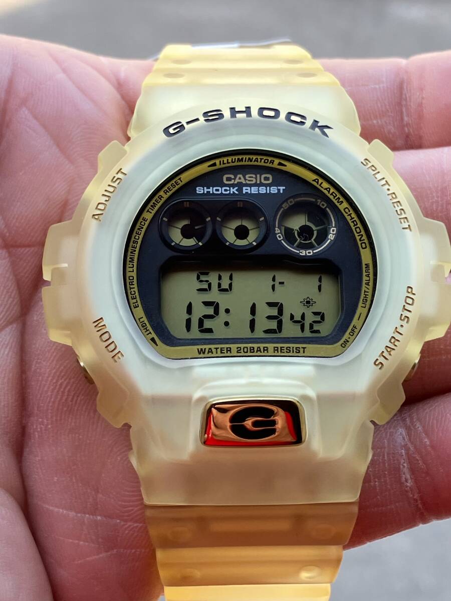 デッドストック レア 25周年 カシオ Gショック グロリアスゴールド DW-6925E-7JF 稼働品 G-SHOCK 入手困難モデル_画像1