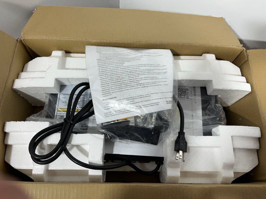 [現状品]APC Smart-UPS 400 Li-Ion 400VA/400W リチウムイオン SCL400RMJ1U 無停電電源装置 