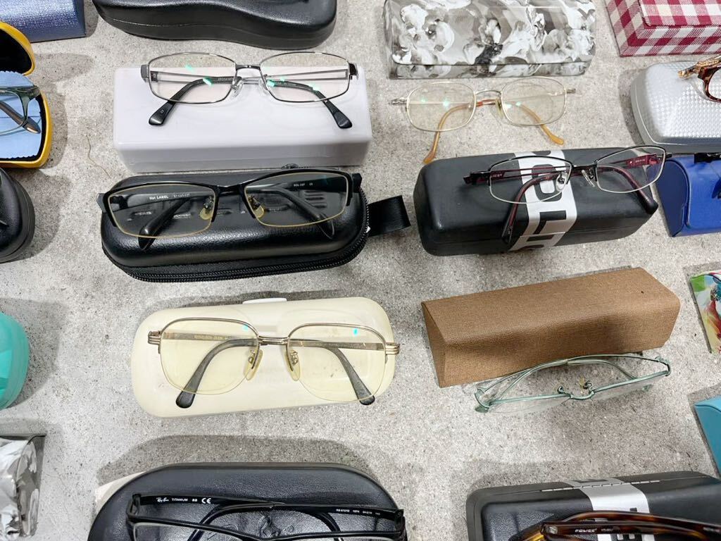  glasses summarize BVLGARI RAY-BAN police Paris Miki etc. approximately 47 point 