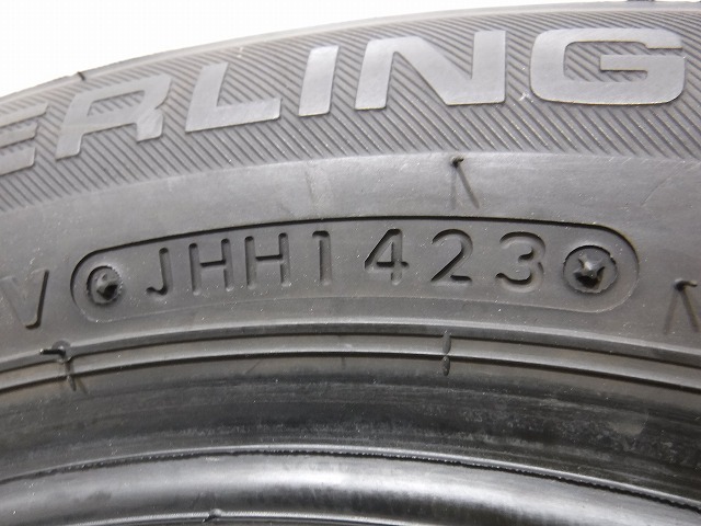 155-65R14 9-8.5分山 セイバーリングSL101 2023/2022年製 中古タイヤ【4本セット】送料無料(AM14-6824）の画像8