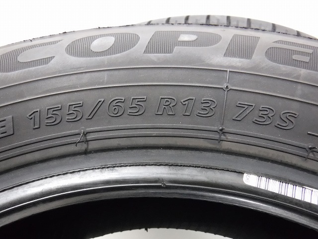 155-65R13 9-8.5分山 ブリヂストン エコピアNH200C 2023年製 中古タイヤ【2本セット】送料無料(AM13-6821）_画像6