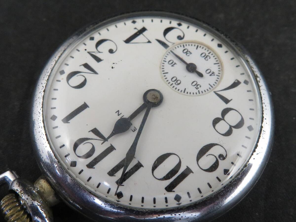 1円～ ELGIN エルジン 懐中時計 USA製 手巻き ジャンクの画像3